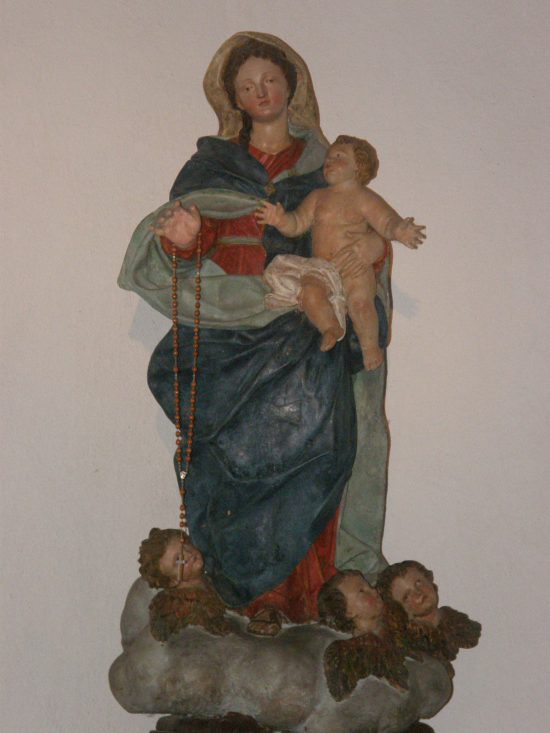 A.M.Maragliano. N.S. del Rosario.Chiesa Parrocchiale di Viganego.